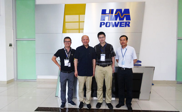 科陸電子公司領(lǐng)導到赫茲曼參觀、考察