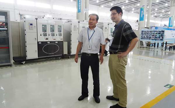 科陸電子公司領(lǐng)導到赫茲曼參觀、考察