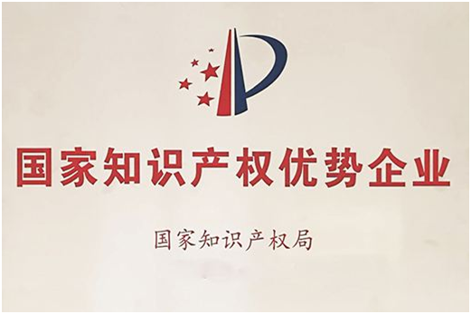 喜訊！入選國(guó)家知識(shí)產(chǎn)權(quán)優(yōu)勢(shì)企業(yè)名單